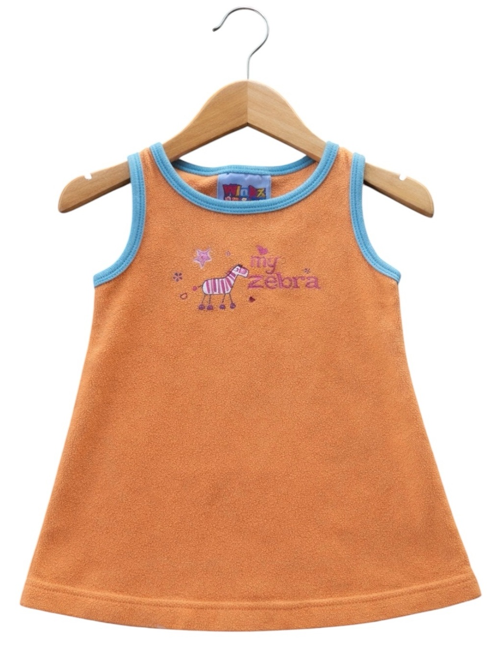 5/$10 Y2K Winkz Baby Girl Dress With Zebra